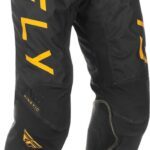 Pantalon FLY RACING Kinetic Center - noir/or