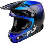 Casque FLY RACING Formula S Carbon Protocol Bleu