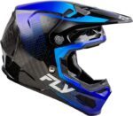 Casque FLY RACING Formula S Carbon Protocol Bleu – Image 4