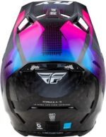 Casque FLY RACING Formula S Carbon Protocol - noir carbone/bleu/rose – Image 2