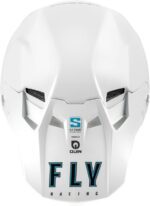 Casque enfant FLY RACING Formula S Carbon Solid - blanc – Image 3