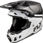 Casque FLY RACING Formula CC Objective - noir/blanc