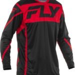 Maillot FLY RACING Lite - noir/rouge