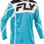 Maillot FLY RACING Lite - bleu/blanc/noir