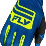 Gants Fly Racing Lite L.E. Lancer Navy bleu & jaune