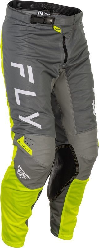 800Wx800H-8009532001-1.jpg Pantalon FLY RACING Kinetic Mesh - gris/jaune – Image 1