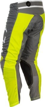 Pantalon FLY RACING Kinetic Mesh - gris/jaune – Image 2