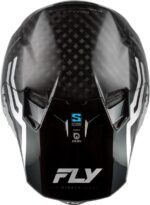 Casque FLY RACING Formula S Carbon Byte - Black Carbon/gris/argent – Image 3