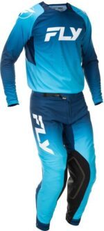 Maillot FLY RACING Evolution DST - bleu/blanc – Image 3