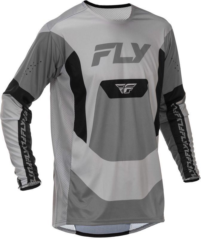 800Wx800H-8009739001-1.jpg Maillot FLY RACING Lite - gris/noir – Image 1