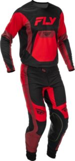 Maillot FLY RACING Lite - rouge/noir – Image 3
