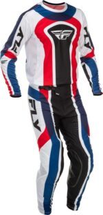 Maillot FLY RACING Lite Glory Special Edition - rouge/blanc/bleu – Image 3