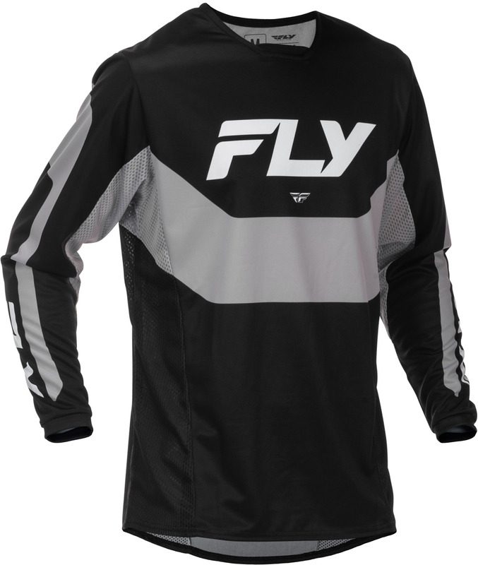 800Wx800H-8009746002-1.jpg Maillot FLY RACING Kinetic - noir/gris – Image 1