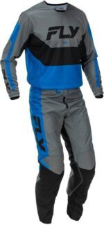 Maillot FLY RACING Kinetic - bleu/gris/noir – Image 3