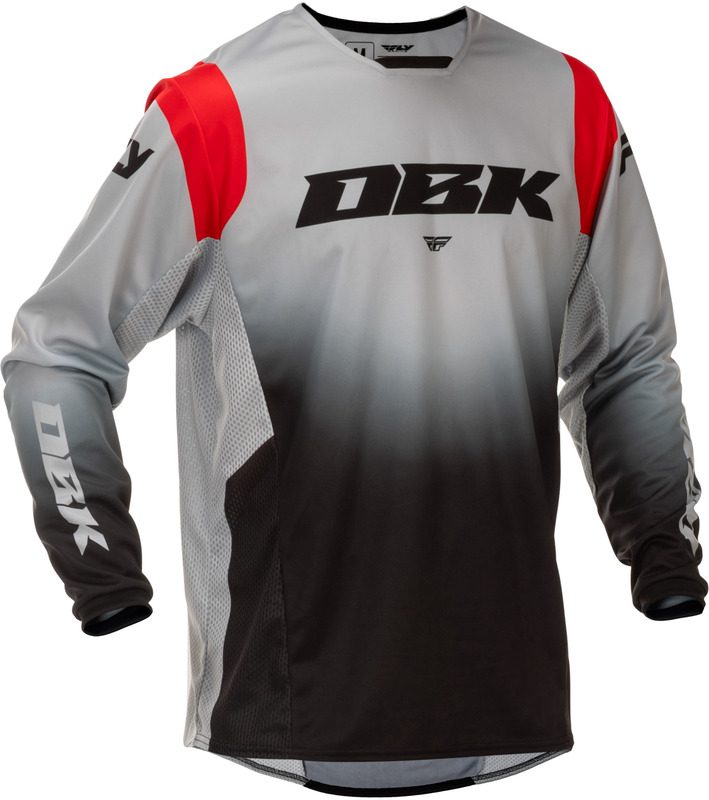 800Wx800H-8009747001-1.jpg Maillot FLY RACING Kinetic DBK Special Edition - gris/noir/rouge – Image 1
