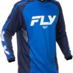 Maillot FLY RACING F-16 - bleu/bleu foncé/blanc