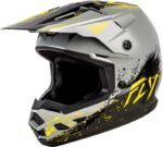 Casque enfant FLY RACING Kinetic Drip Gris
