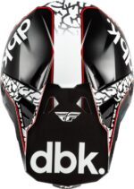 Casque FLY RACING Formula CP Special Edition DBK - noir/blanc/rouge – Image 3