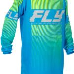 Maillot enfant FLY RACING F-16 - bleu/jaune