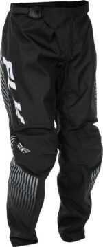 Pantalon enfant FLY RACING F-16 - noir/blanc