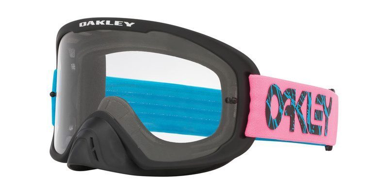 800Wx800H-8009822001-1.jpg Masque OAKLEY O-Frame 2.0 Pro MX Heritage - 2 Stroke Blue Pink écran clair – Image 1