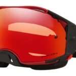 Masque OAKLEY Airbrake MX - Red Motion écran Prizm MX Torch Iridium