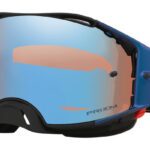 Masque OAKLEY Airbrake MX - Grey Strike écran Prizm MX Sapphire Iridium