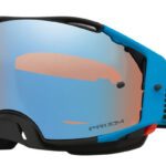 Masque OAKLEY Airbrake MX - Blue Wired écran Prizm MX Sapphire Iridium