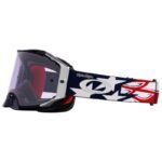 masque oakley airbrake mx tld red white blue wings Écran prizm mx low light