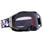 masque oakley airbrake mx tld red white blue wings Écran prizm mx low light