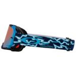masque oakley airbrake mx tld blue lightning Écran prizm mx sapphire