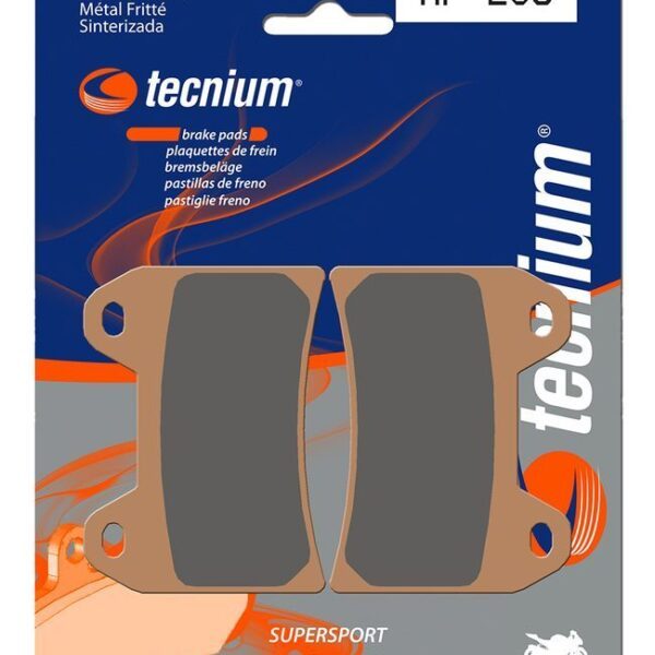 tecnium skinpack brakepads 135x170mm mf mr supersport