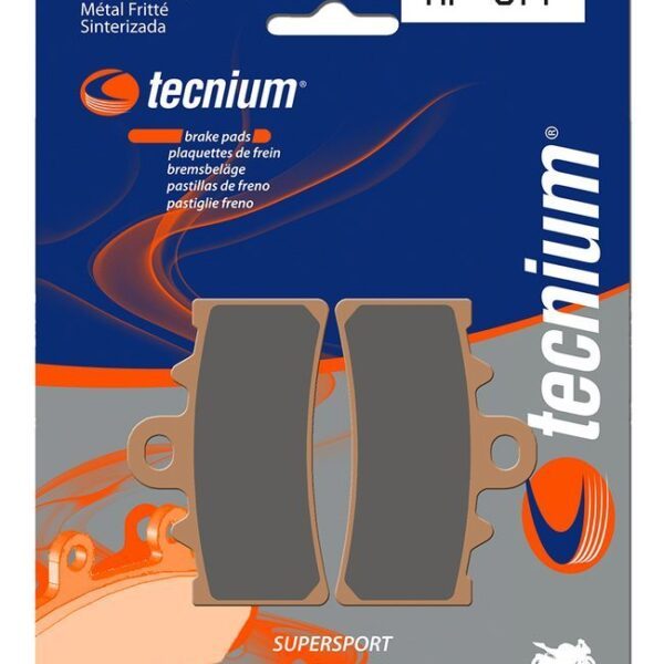 tecnium skinpack brakepads 135x170mm mf mr supersport
