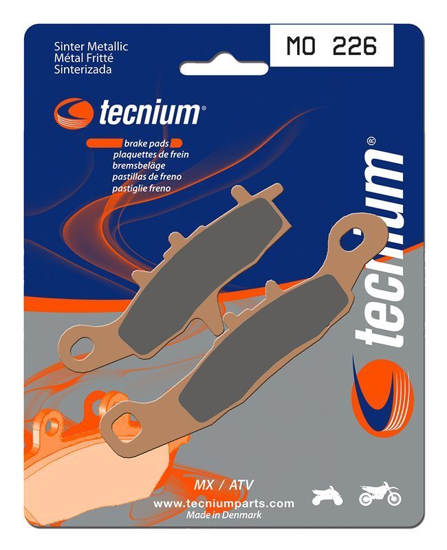 tecnium skinpack brakepads 135x170mm mo moa mx atv