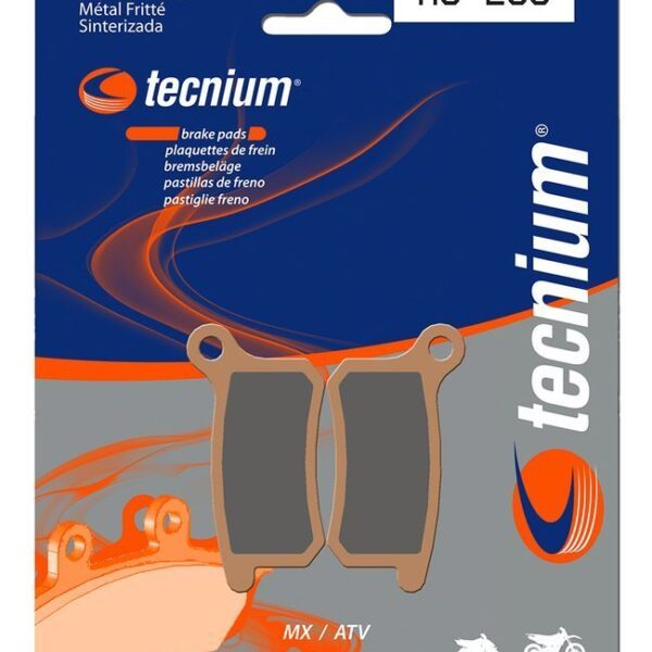 tecnium skinpack brakepads 135x170mm mo moa mx atv
