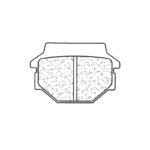 plaquettes de frein cl brakes off road métal fritté 2306mx10