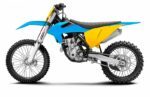 kit plastique polisport mx vintage edition bleu/jaune ktm sx/sx f