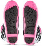 bottes sidi crossfire 3 srs noir / blanc / rose