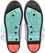 bottes sidi crossfire 3 srs blanc/mint/coral