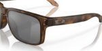 lunettes de soleil oakley holbrook verres prizm black monture matte brown tortoise