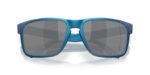 lunettes de soleil oakley holbrook verres prizm violet monture matte black