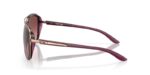 lunettes de soleil oakley split time brown tortoise verres prizm rose gold polarized