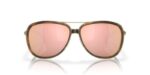 lunettes de soleil oakley split time brown tortoise verres prizm brown gradient
