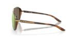 lunettes de soleil oakley split time brown tortoise verres prizm brown gradient