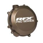 couvre carter d’embrayage rfx pro (anodisé dur noir)