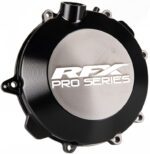 couvre carter d’embrayage rfx pro (anodisé dur noir)