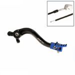 pédale de frein arrière rfx pro st (noir/bleu) husqvarna tc85