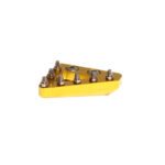 embout de rechange solide cnc de levier de frein arrière rfx pro (jaune)