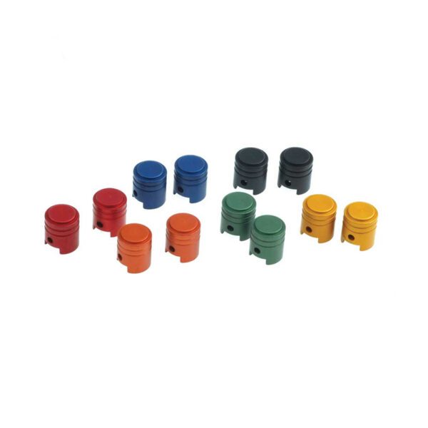 capuchons de valve rfx sport(piston/noir) 2pcs