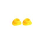 joints de valve en caoutchouc rfx sport (jaune) 2pcs